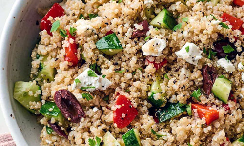 Quinoa Mediterranean Salad